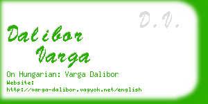 dalibor varga business card